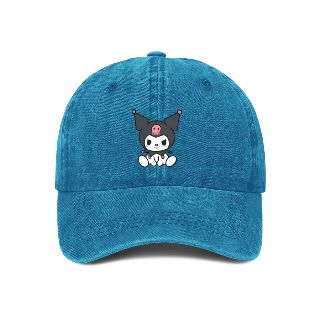 

Sanrio Kuromi Fashion Baseball Caps Women Men Snapback Cap Female Male Visors Sun Hat Unisex Adjustable Trucker Hats
