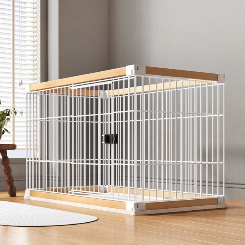 

Dog Fence Indoor Cage Wooden Villa Small to Medium