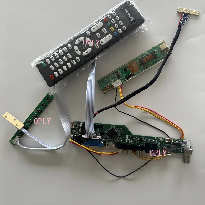 TV HDMI-compatible USB RF AV VGA Controller driver board kit for LTN141P2 LTN141P4 1400X1050 14.1