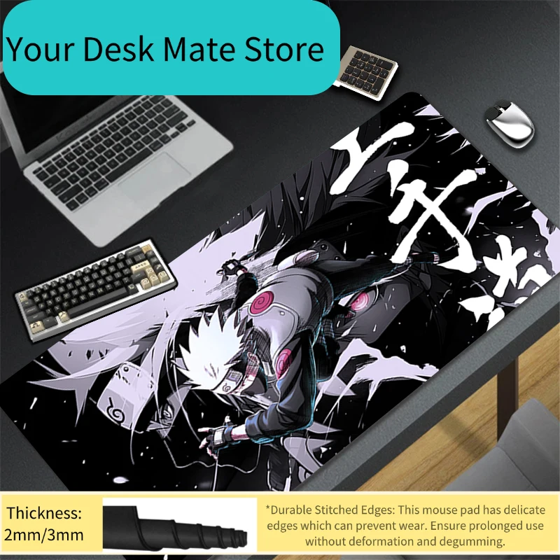 

Anime Mousepad Gamer Naruto Gaming Mouse Pad Personality-Filled Desk Mat Playmat Computer and Office Cabinet Keyboard Pad