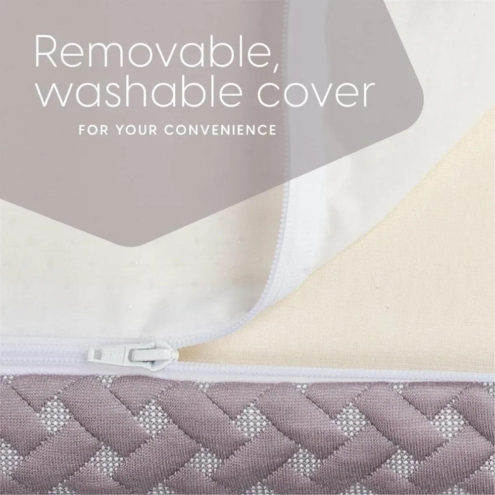 Memory Foam Futon Mattress – Full Size (Frame Not Included) (Grey)