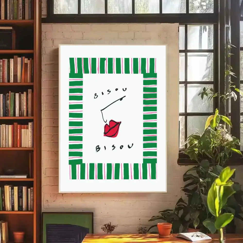 Trendy Cheerful Minimalist Sunny Eclectic Love Quotes Poster Modern Wall Art Collection for Home Decor