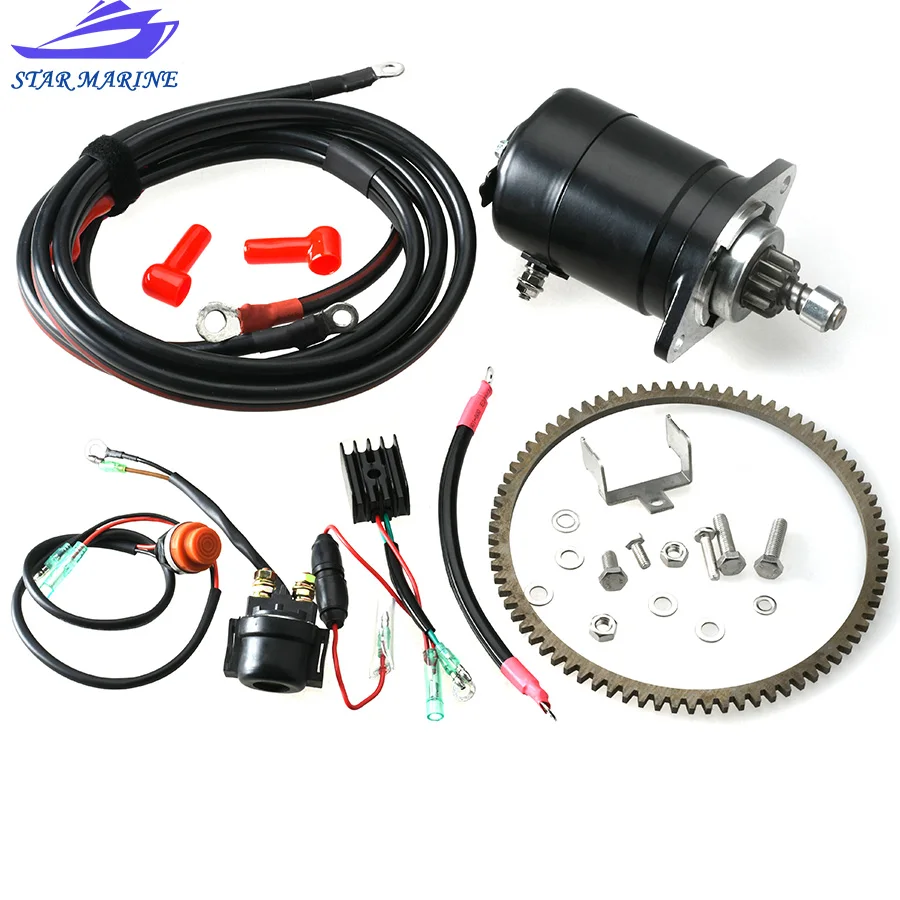 

ELECTRIC START CONVERSION KIT FOR TOHATSU M25 M30 & MORE 2 STROKE 25HP 30HP OUTBOARDS