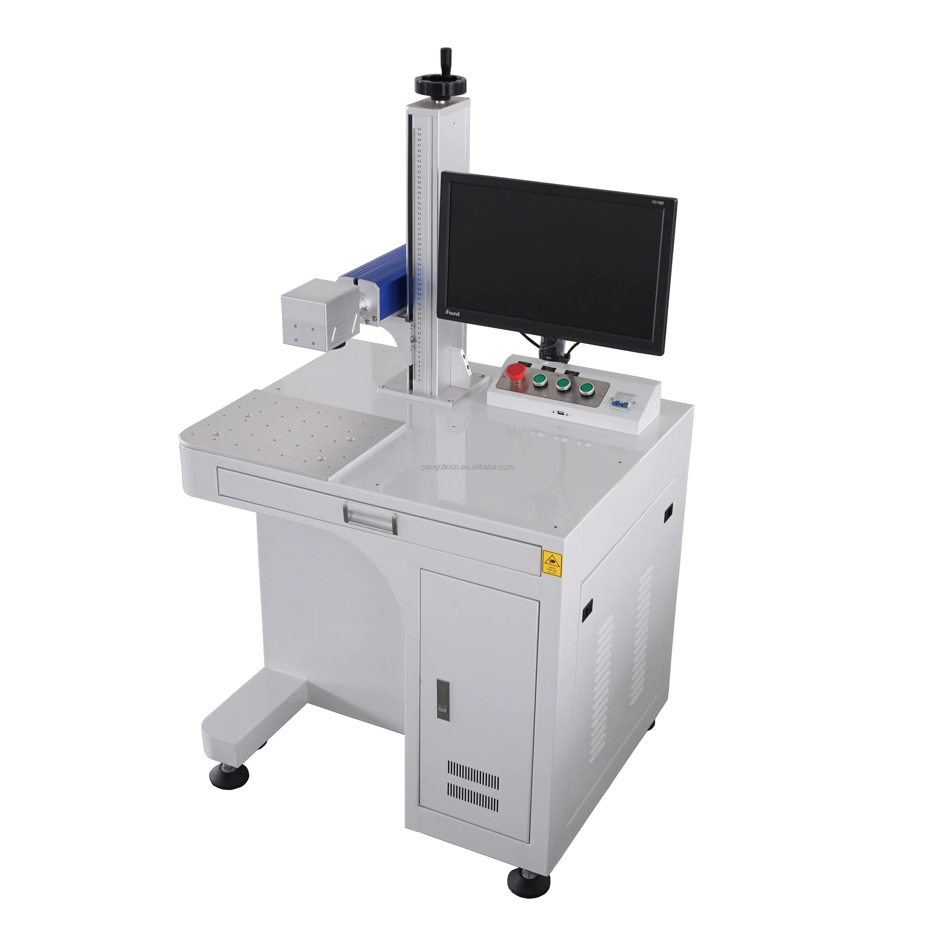 High Precision UV Fiber Laser Marking Machine for Metal Plastic PVC Pipe Engraving for Versatile Applications