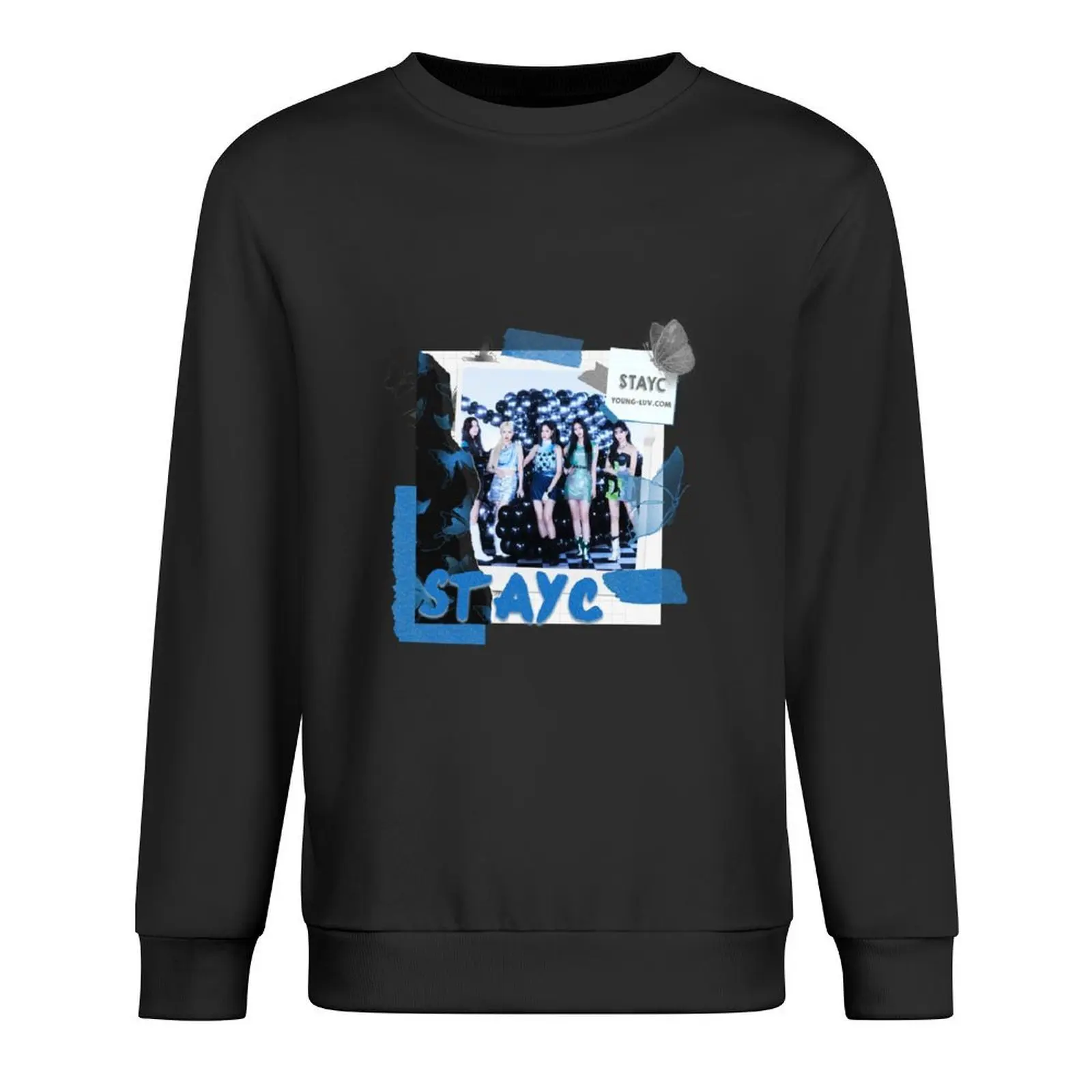 

Stayc Pullover tracksuit men men's clothing mens clothing autumn jacket men graphic sweatshirts