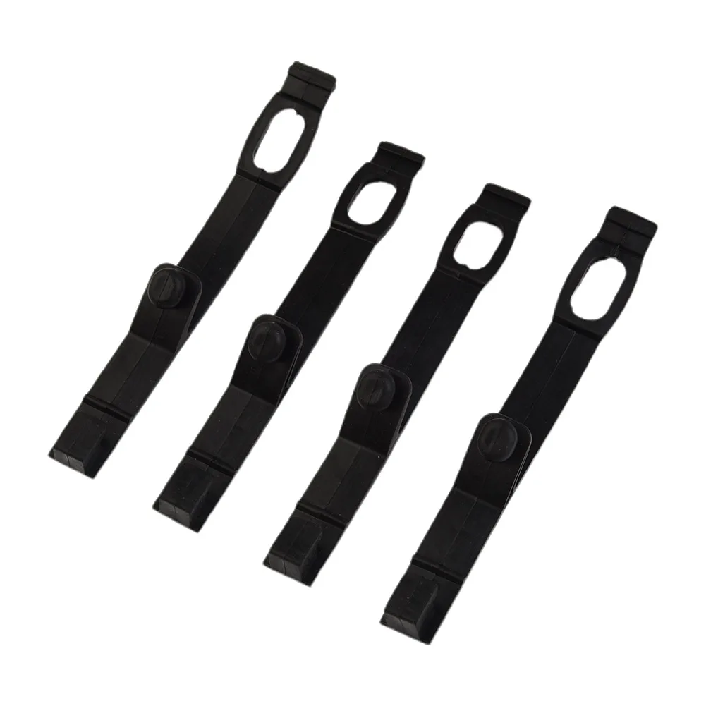 4pcs Rubber Straps Headlight Fix Fix Brackets Black Strap Brackets Straps Dirt Equipment Front/Right/Left Headlamp