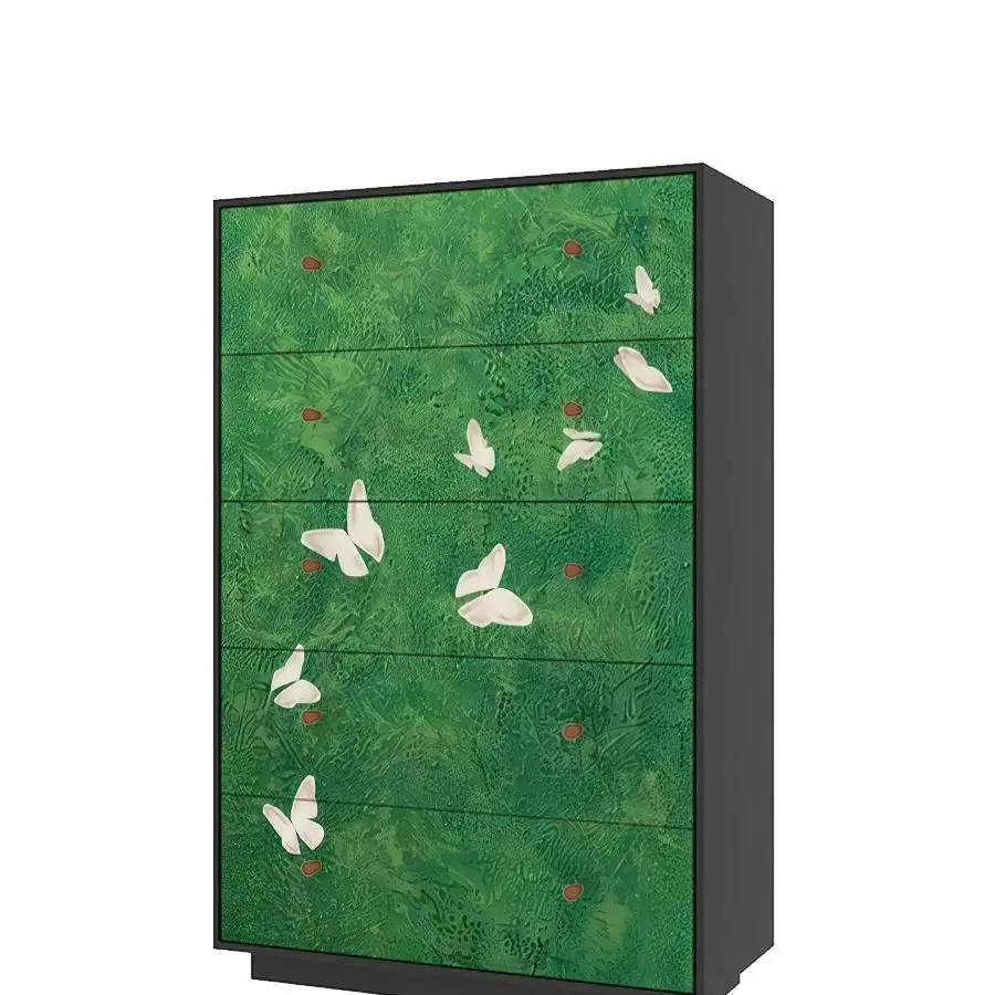 

New chest of drawers, high-end entrance storage cabinet, dining side cabinet, master bedroom against the wall and bedside locker