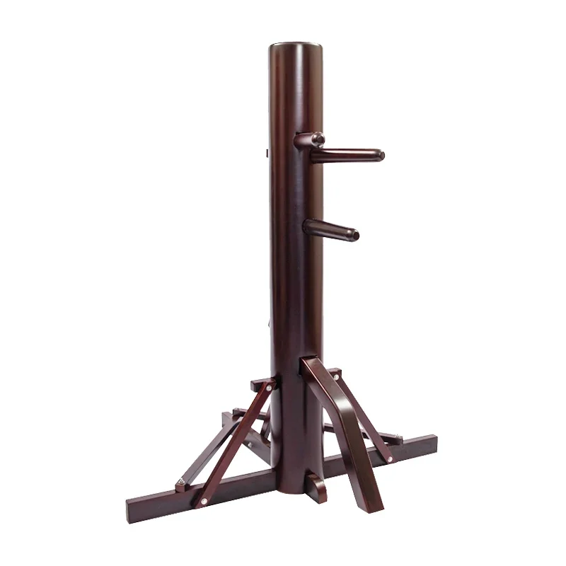 Cheap Price China Manufacturer Tripod Punching Dummy Low Price Martial Arts Wooden Dummy Kung Fu Wooden Dummy