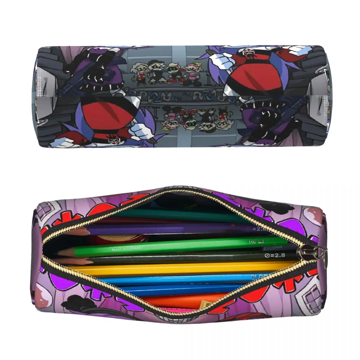 Game Murder Drones Pencil Case for Boy Girl School Pen Box Pencil Bag Stationery Supplies Pen Holder Bag