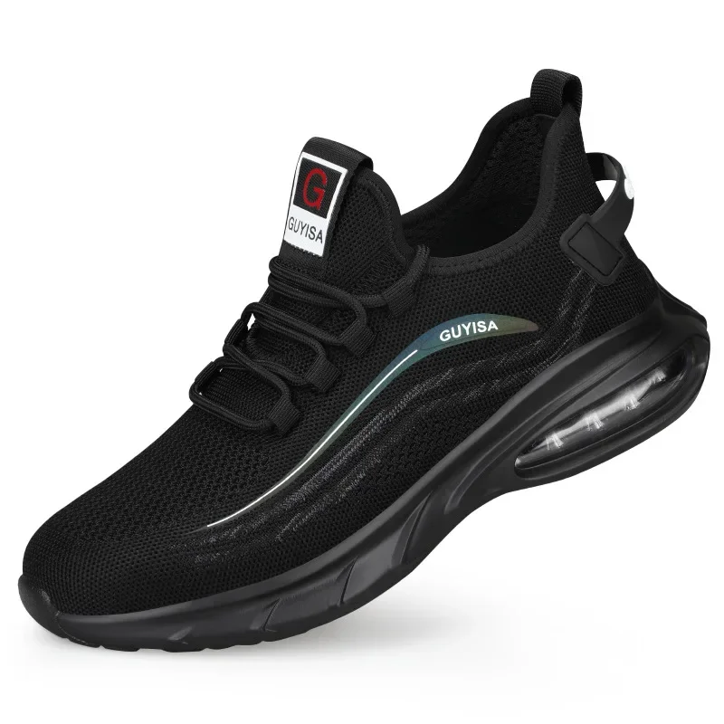 Labor Insurance Shoes Anti-smashing Stab-resistant and Wear-resistant Shock-absorbing Steel Baotou Safety Work Shoes