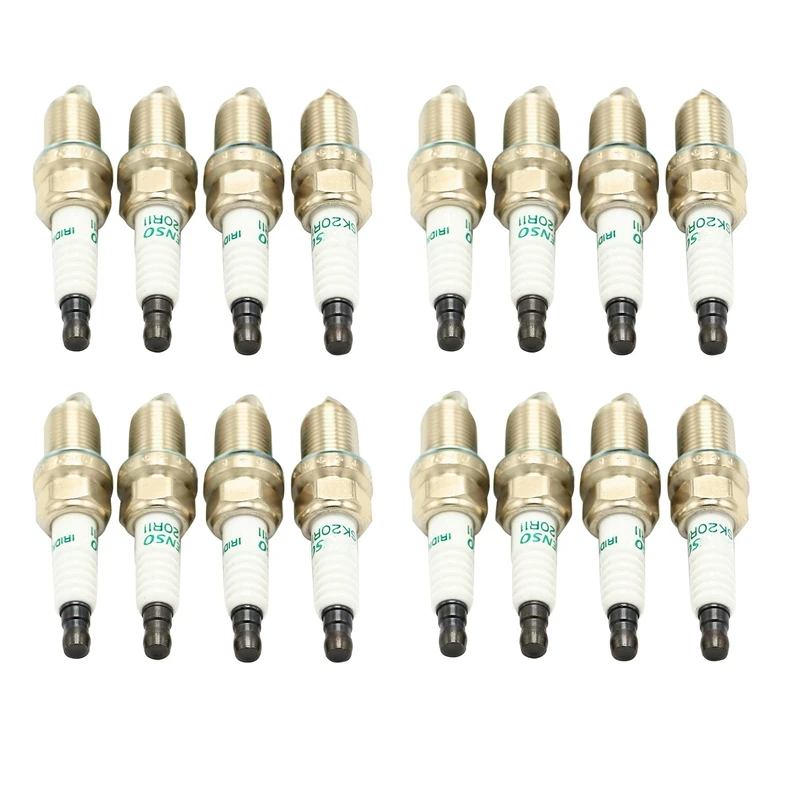 16X Iridium Spark Plugs 90919 SK20R11 For Toyota Camry RAV4 Avalon