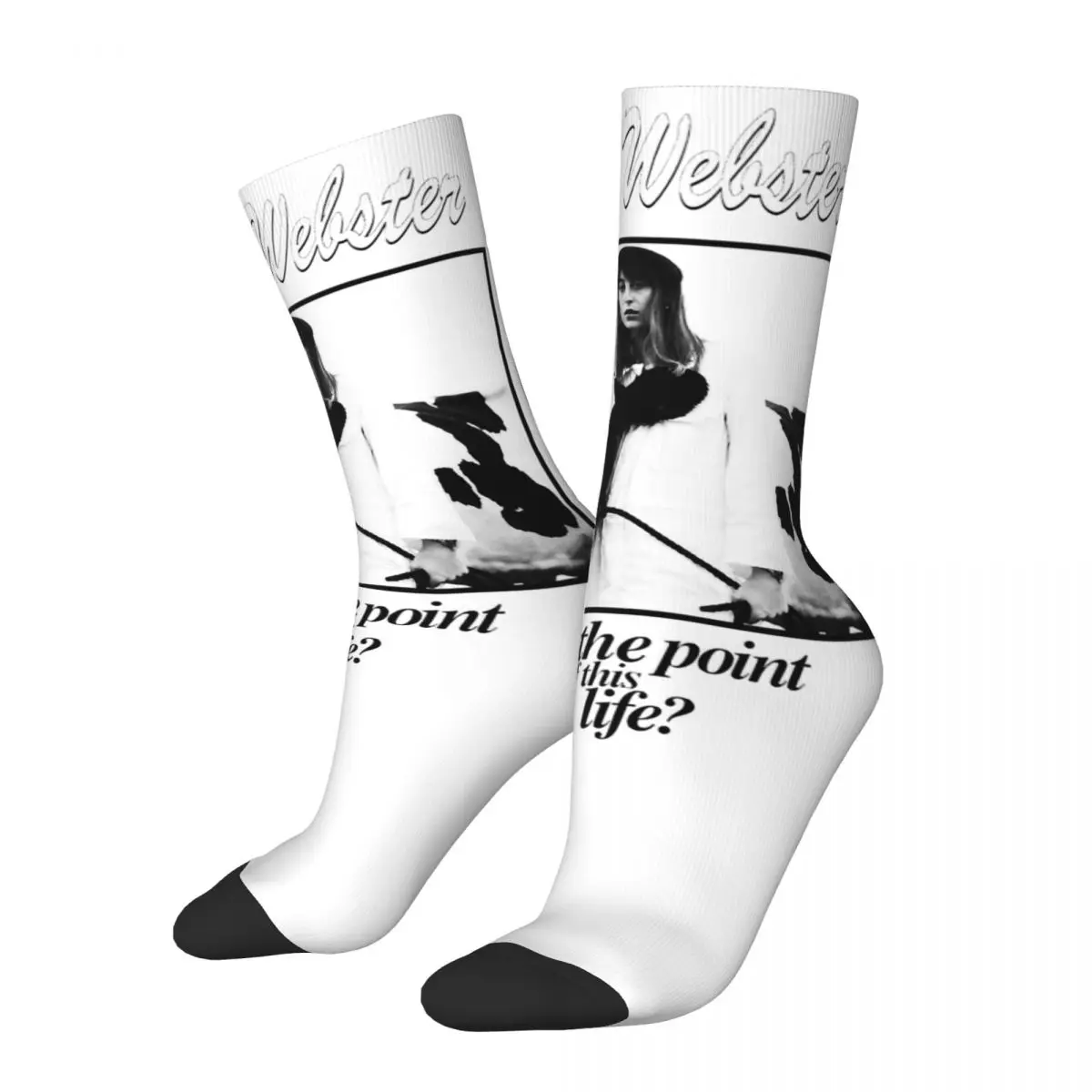 Faye Webster What's The Point Of This Life Socks for Women Men Merch All Seasons Super Soft Long Socks Non-slip