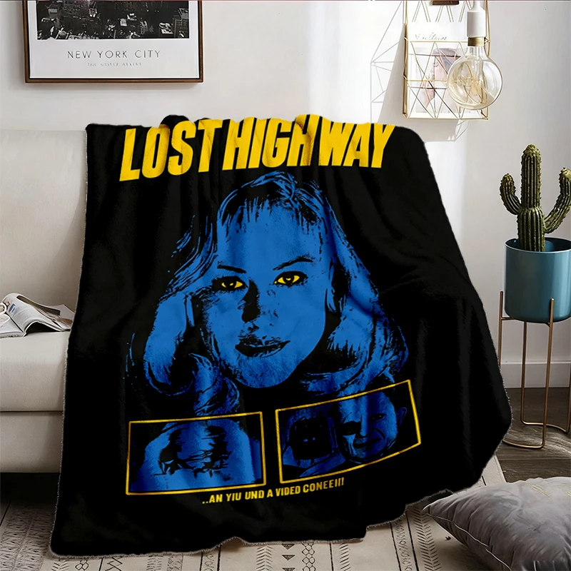 Lost Highway Movie Warm Blanket - David Lynch Cult Film Cozy Blanket