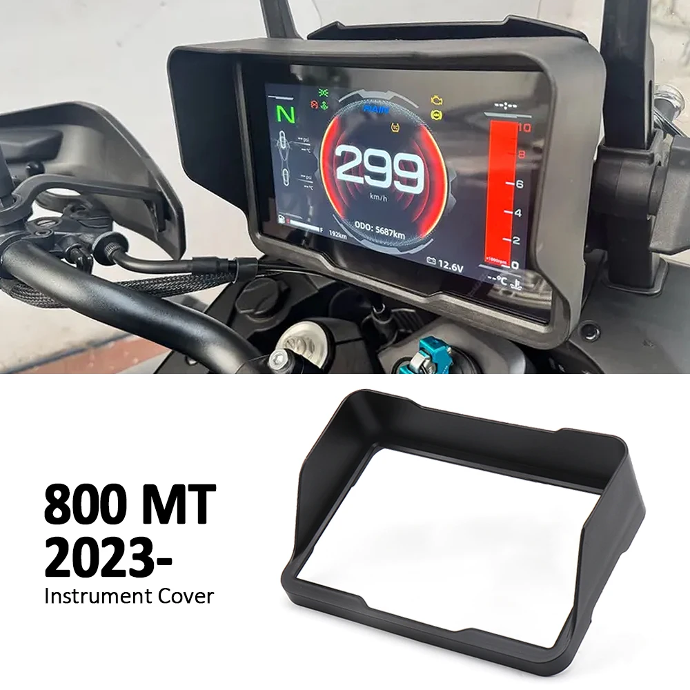 

Black Sun Visor Instrument Hat For CFMOTO 800MT 800 MT ﻿800mt CF800MT Explore Motorcycle Cover Protection 2023 2024 2025