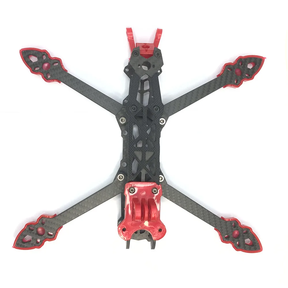 Mark4 5inch D5 D5C FPV Wheelbase Carbon Fiber Frame 5mm Arm 5043 propeller F4V3S FC 45A ESC Stack ELRS 915mhz Drone