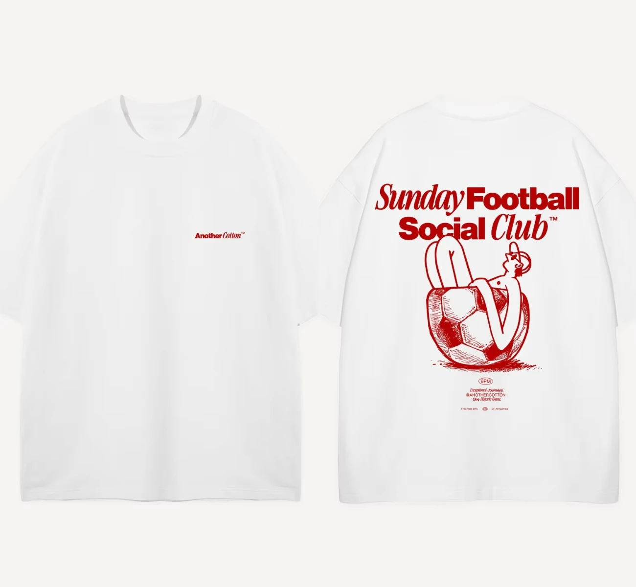2026 Sommer Gesundheits- und Sportclub Oversized T-Shirt Another Cotton Lab für Männer und Frauen aus schwerer Baumwolle mit kurzen Ärmeln – Detail 7