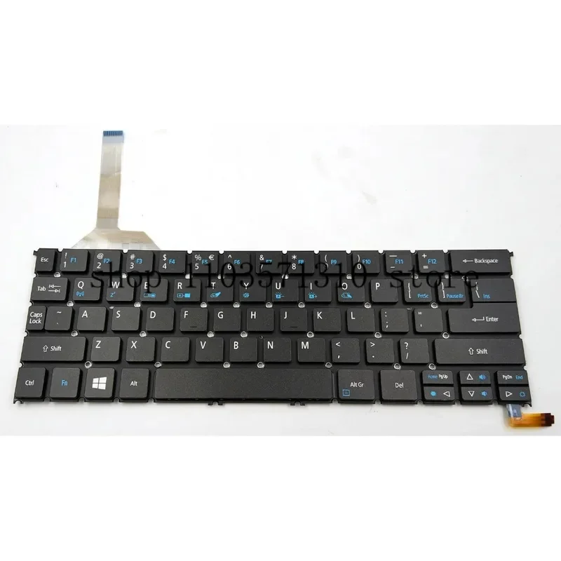 New US Laptop Keyboard For Acer Aspire R13 R7-371 R7-371T R7-372 Series With Backlit AEZS8R00020 NK.I1213.024