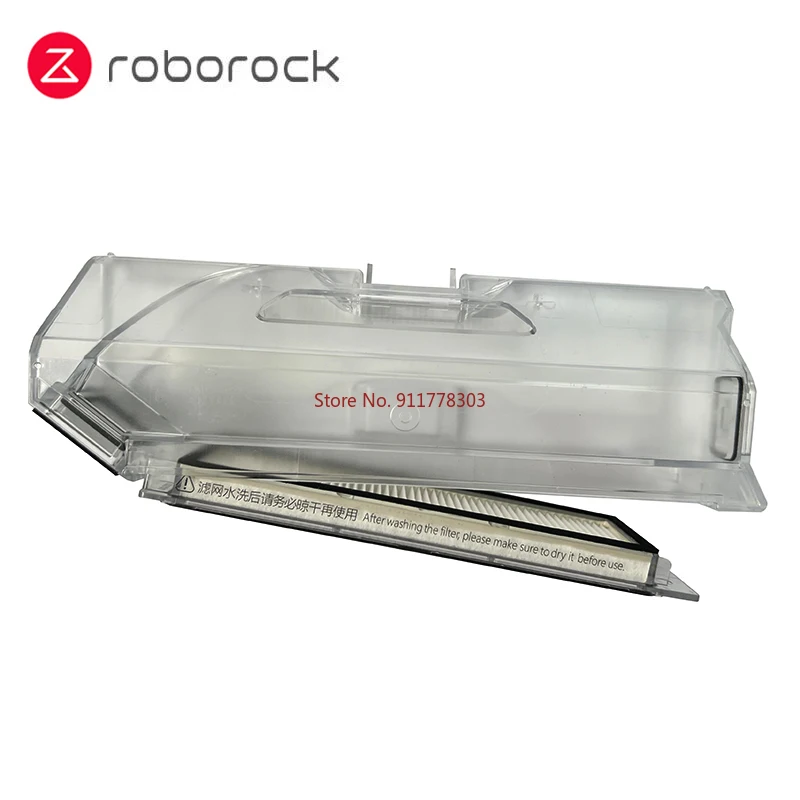 Original Dustbin for Roborock Q Revo P10 Robot Vacuum Cleaner Spare Parts Dust Box With Filter Washable Filter Accessories