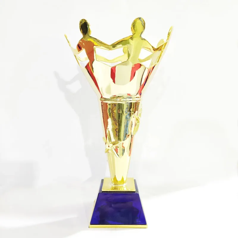 Metal Resin Crafts Glossy Football Basketball Football Trophy Customized Award Sports Competition Souvenir Winning Cup Gift