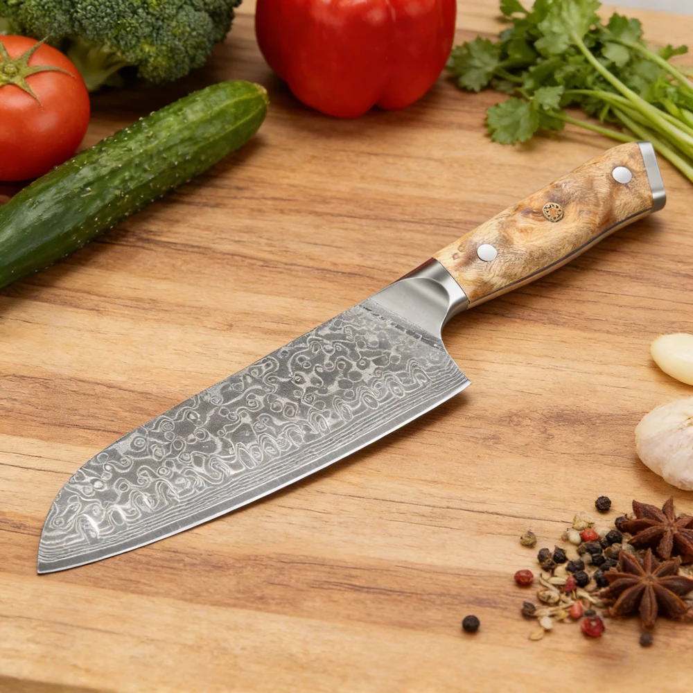 Damast-Küchenmesser 7,1 Zoll S – Kitchen Appliances Luxury Bewertung und Preis