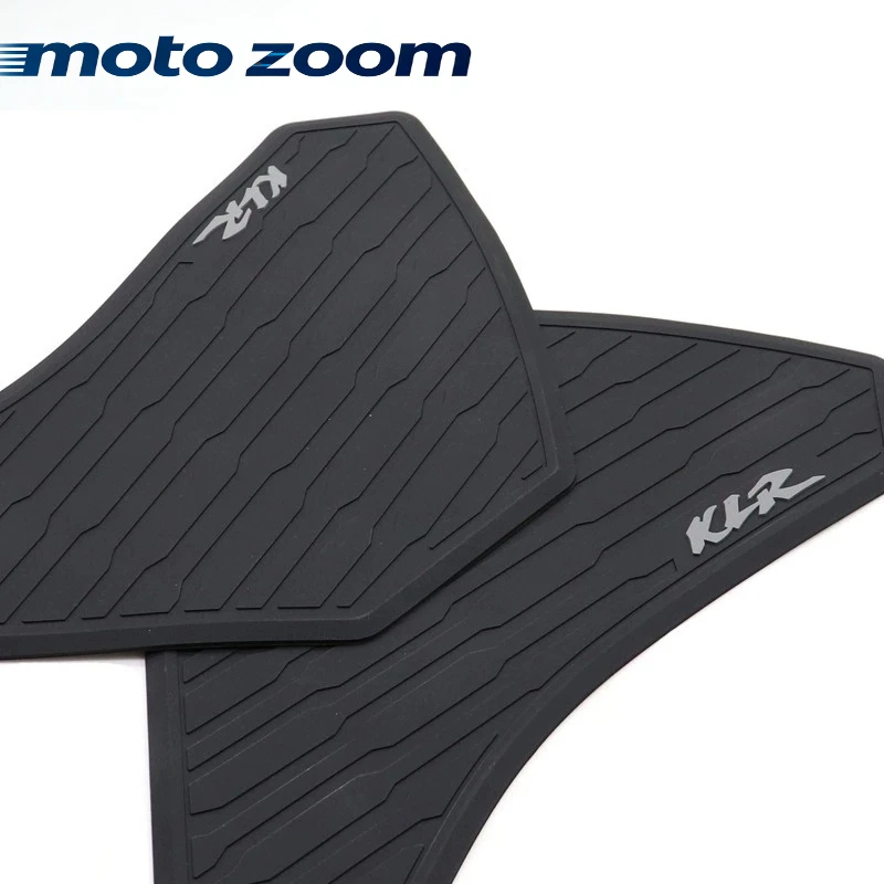 Side Fuel Tank Pad Tank Pads Protector Stickers Decal Gas Knee Grip Traction Tank Pad For KAWASAKI KLR650  KLR 650 2008-2018