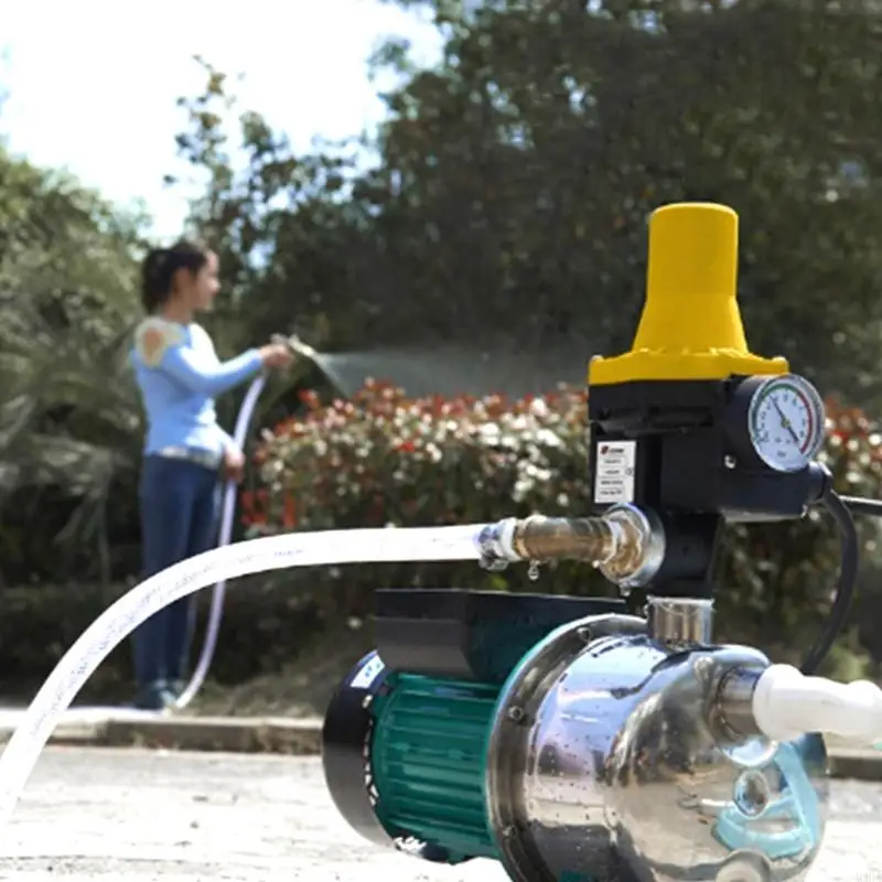 

M3GA Водонепроницаемый регулируемый контроллер давления водяного насоса 10A 220V-240VAC Автоматический электронный давление с