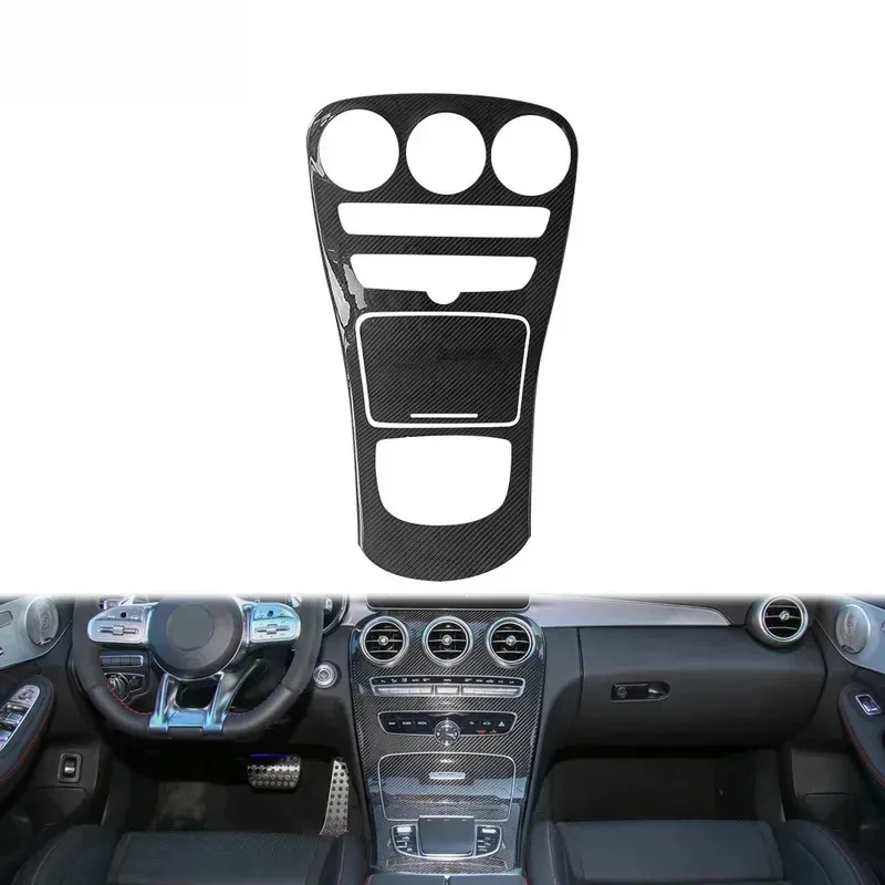 

Factory Direct Hot Selling Carbon Fiber Car Interior Center Console Trim Cover