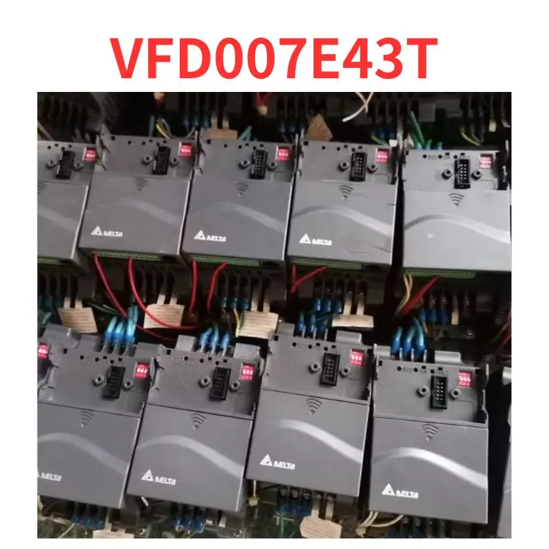 

Second-hand VFD007E43T inverter tested OK