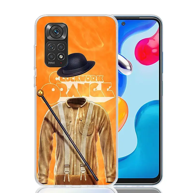 A Clockwork Orange Film Phone Case For Xiaomi Redmi Note 13 12S 12 11S 11T 11E Pro Plus 10S 10 9S 9 8T 8 7 Art Customized Coque