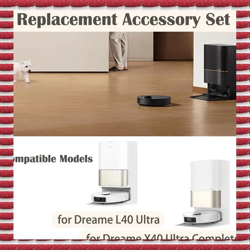 Kit de acessórios A97G Fordreame X40 Ultra Complete/ X40 Ultra/ X40 Master/ L40 Ultra/Mova P50 Pro Ultra Peças de reposição