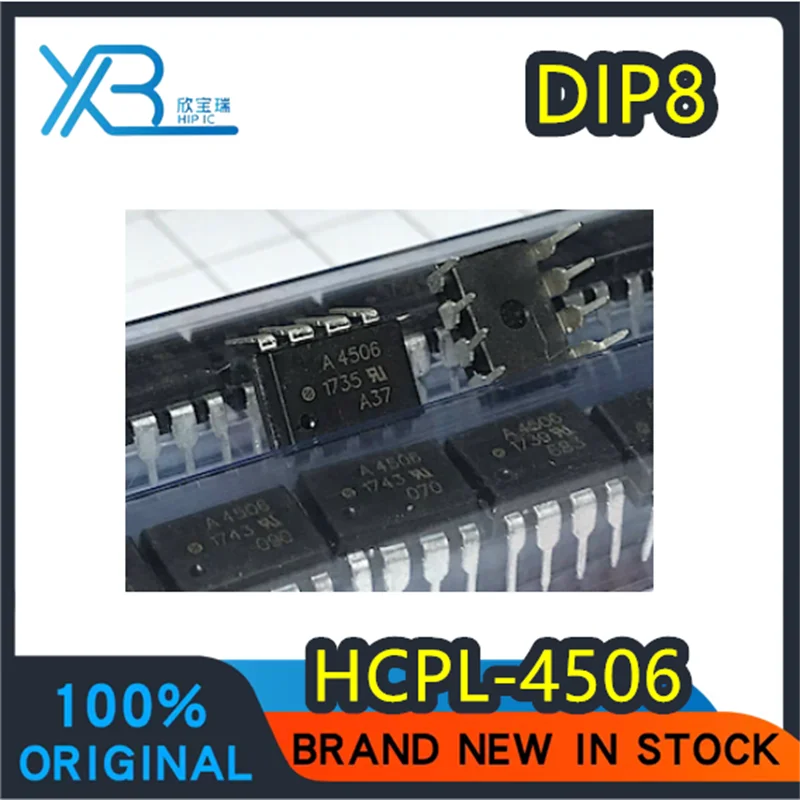 

(10/50 pieces) HCPL-4506 A4506 DIP8 plug-in new original photocoupler isolator spot delivery fast