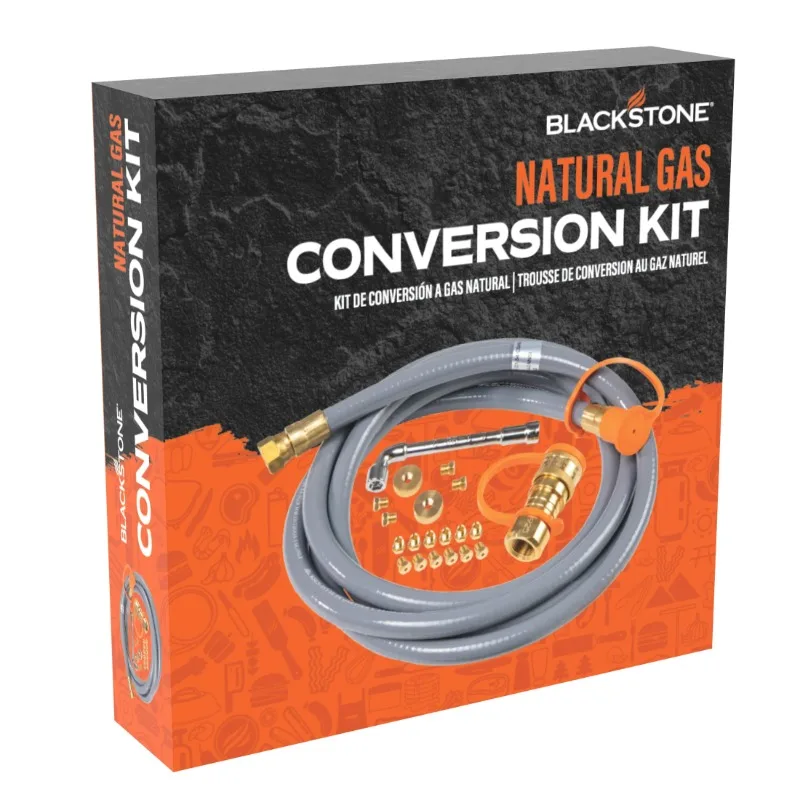 

Blackstone Propane to Natural Gas Conversion Kit with 10ft Hose for Outdoor Grills And Cookers