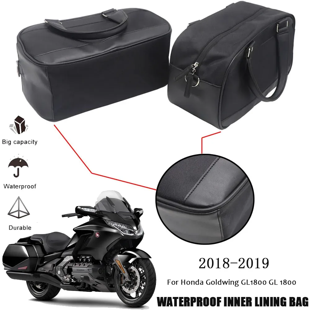 

Gold Wing Motorcycle Accessories Trunk Saddlebags Liner Bags Set Fit For Honda Goldwing GL1800 GL 1800 2018-2019