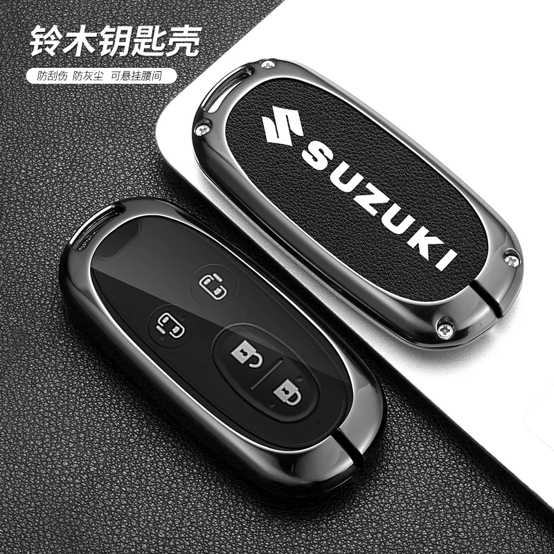 2/3/4 Buttons Car Smart Remote Key Case Cover Protection Shell For Suzuki Wagon R Tingray Solio Concept 280 R Vitara Accessories