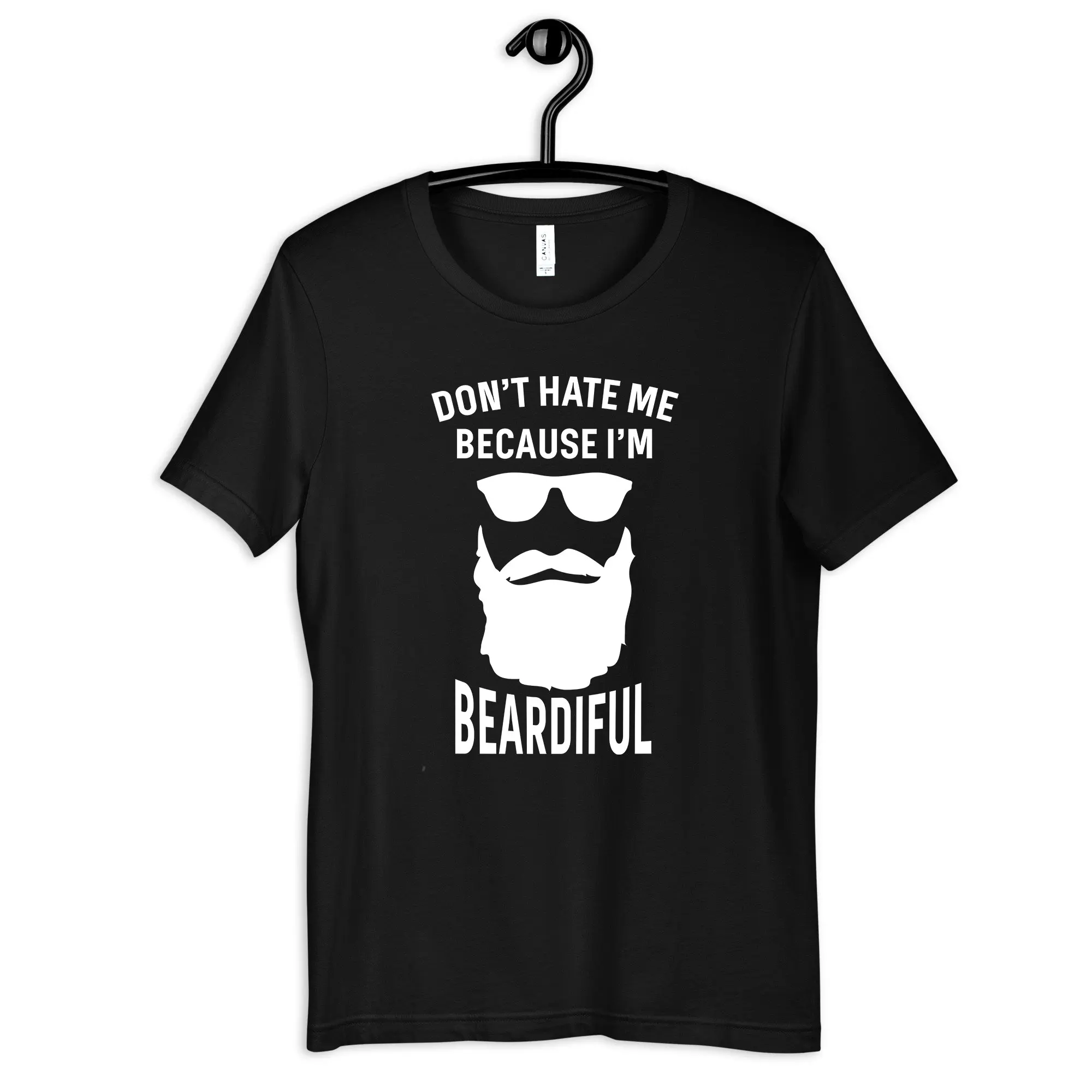 Beardiful T Shirt Funny Beard Bearded Facial Hair Long Sleeve Sweat