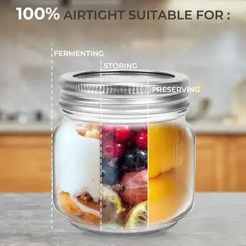 10 best sales Canning jars - №6