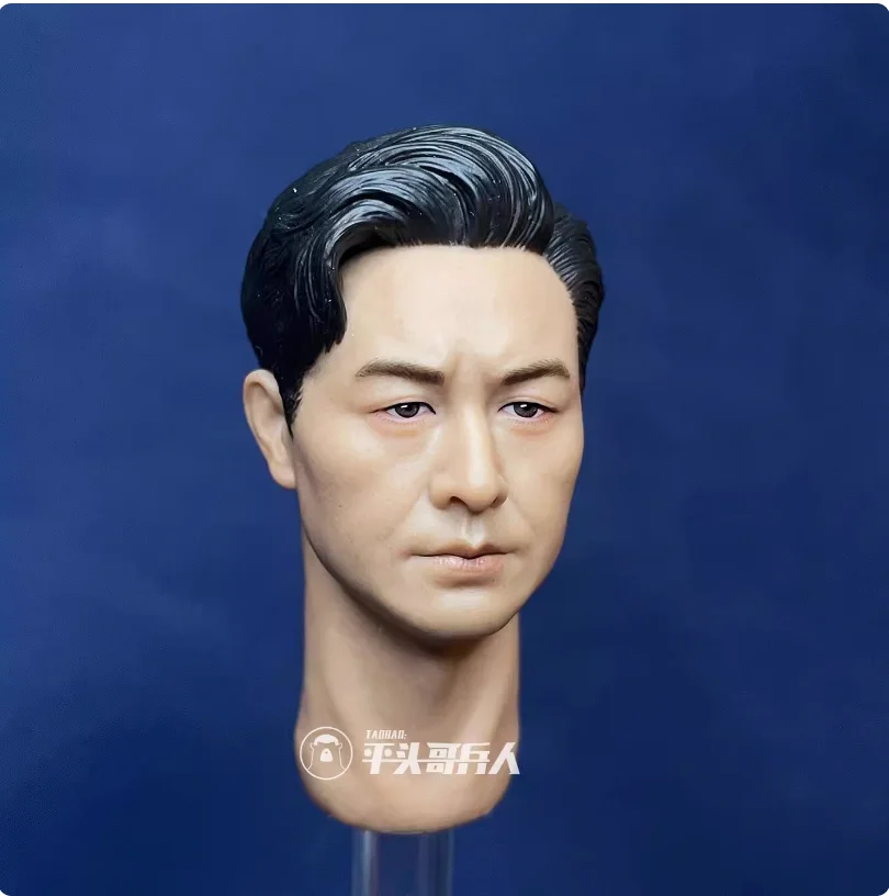 EL1EV1EN 1/6 ทหาร Gao Qiqiang หัวแกะสลักประติมากรรมชุดอุปกรณ์เสริมสําหรับ 12 ''Action Figure Body ในสต็อก