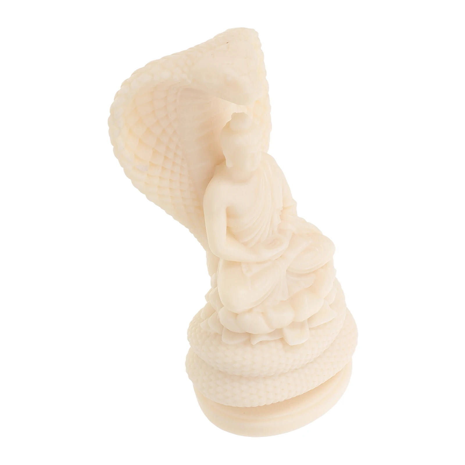 

Vintage Craft Buddha Statue Decor For Desktop Small Sculpture Retro Cultural Desktop Adorn Garden Ornament