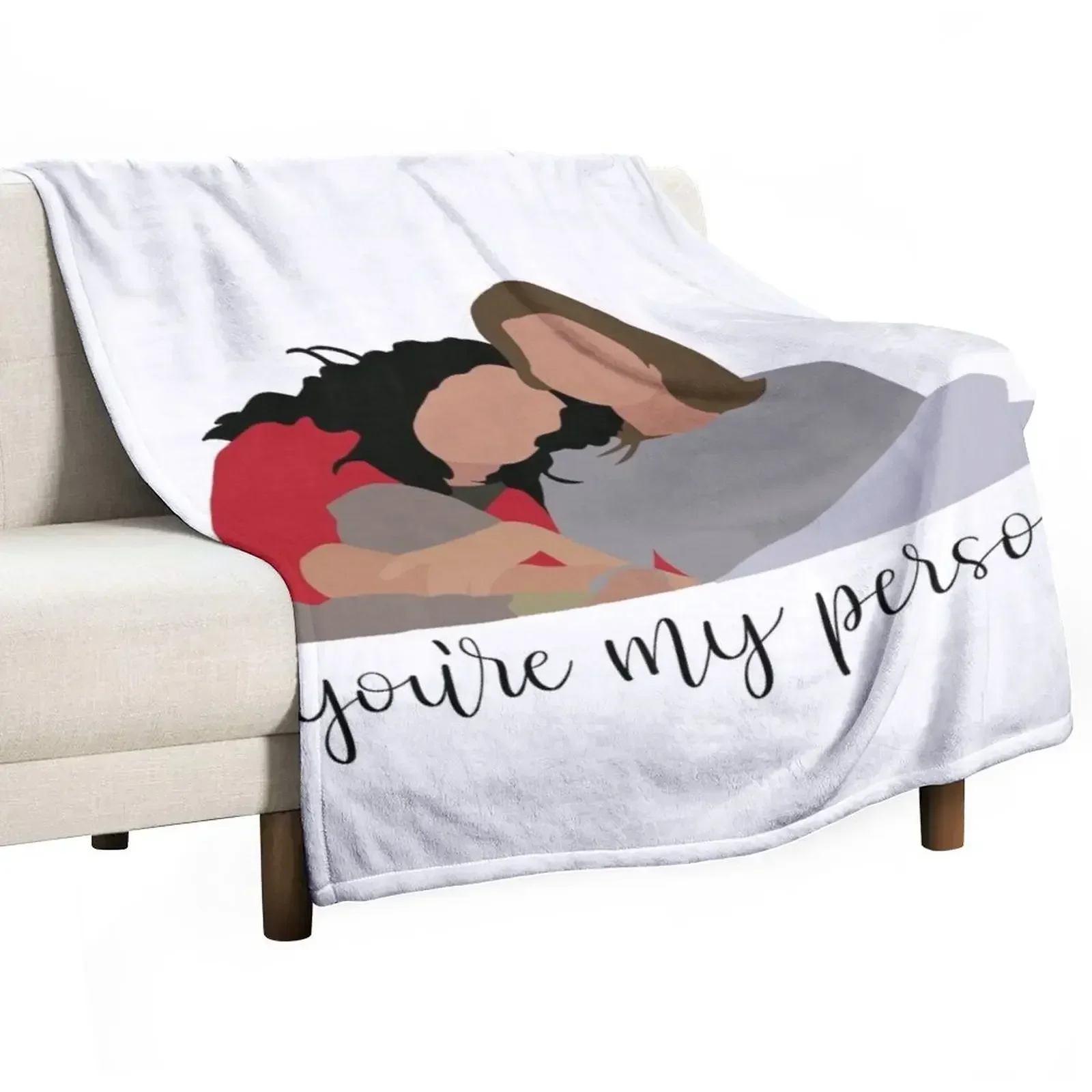 

you're my person Throw Blanket funny gift Heavy Blankets