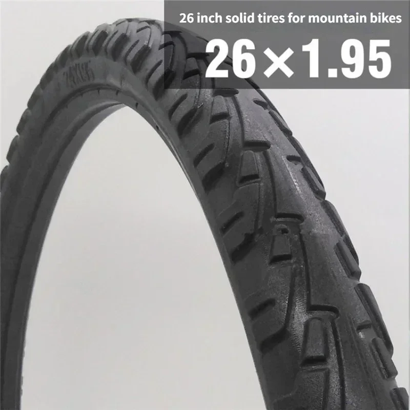 Bicycle solid tire 20/24/26 inch x1.50/1.95/1 3/8 bicycle solid tires 26 inch mtb tire Anti Stab Riding MTB for road bike tyre