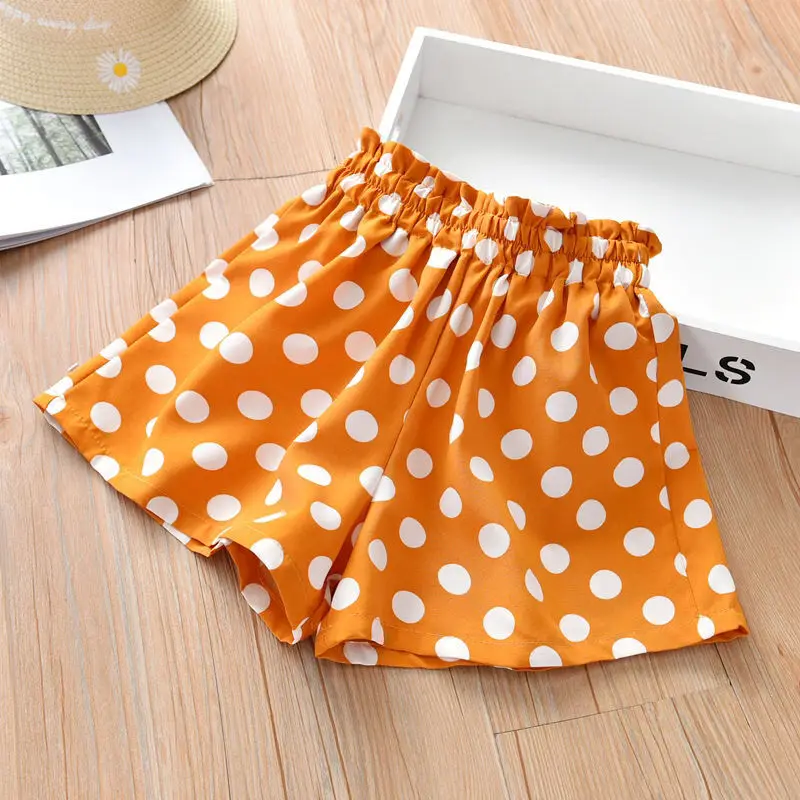 Children Shorts New Summer Cute Wavelet Dot Skirt Comfortable and Breathable Casual School Style Short Pants Kids Clothes Girls - Image 5