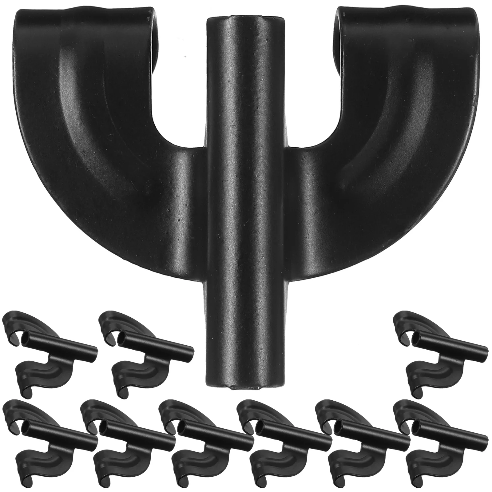 

10 Pcs Bass Drum Hook Replacement Component Claw Hooks Replacements Snare Parts