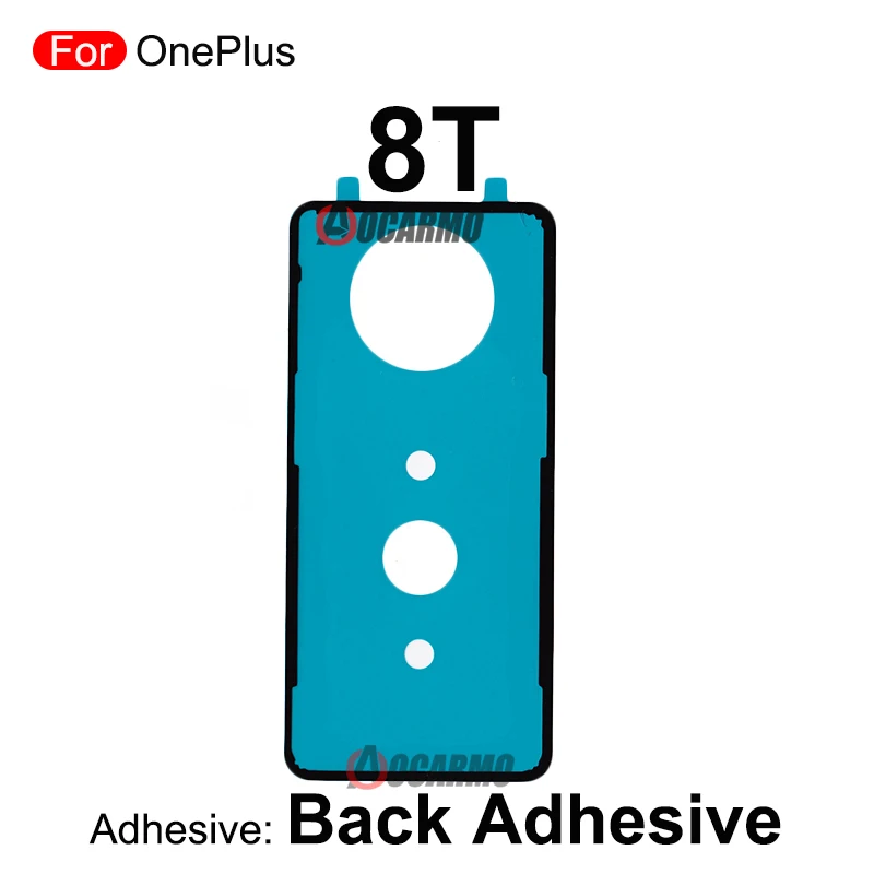 For OnePlus 10 9 8 7 6 6T 8T Nord 9rt 9R 7T Pro 1+10Pro Back Cover Adhesive Rear Battery Cover Sticker Glue Replacement