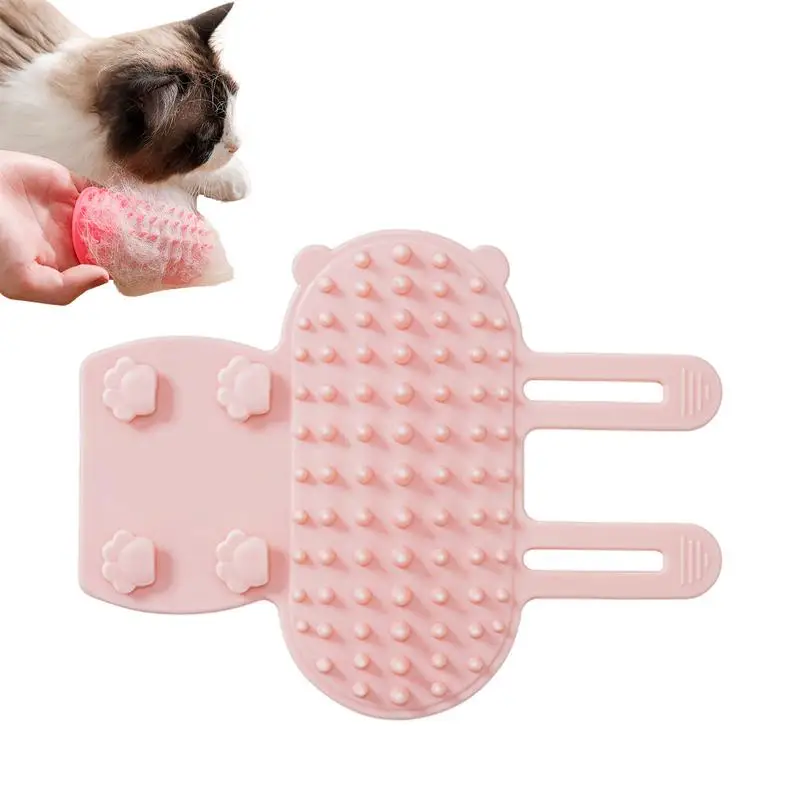 Cat Tickle Brush Corner Pet Tickling Scratcher Brush Multi-Functional Self-Cleaning Cat Brush Toy For Installing On Most Table