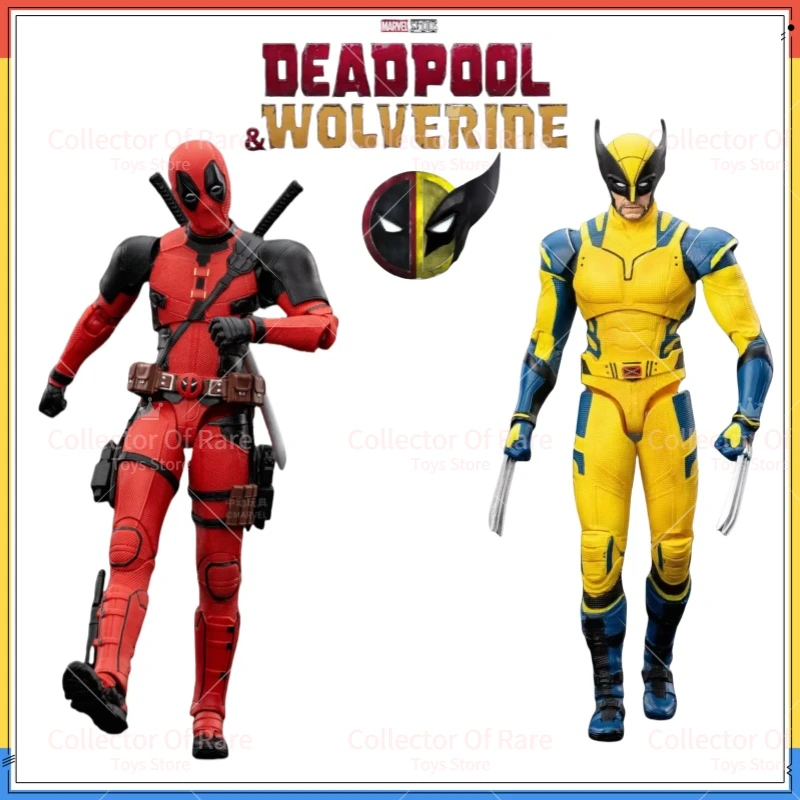 

Movie Deadpool and Wolverine Action Figures Marvel Superhero Statue PVC Figure Model Toy Ornaments Holiday Gift Collection