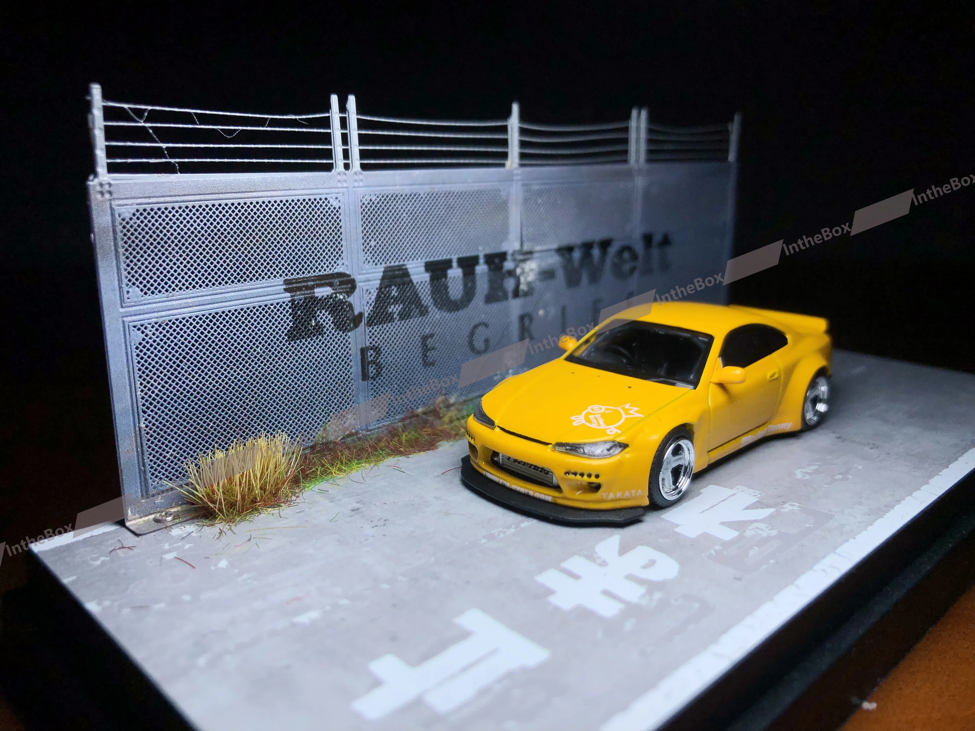 Plot Road Acrylic Case Display Box Cover Transparent Dust Proof 1:43 1:64 RWB LBWK Model Car Hobby Toys