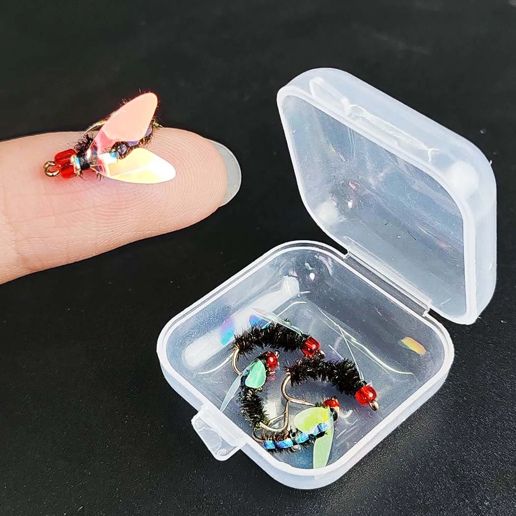 Señuelo mosca doble ala láser para lubina y trucha - imagen 5