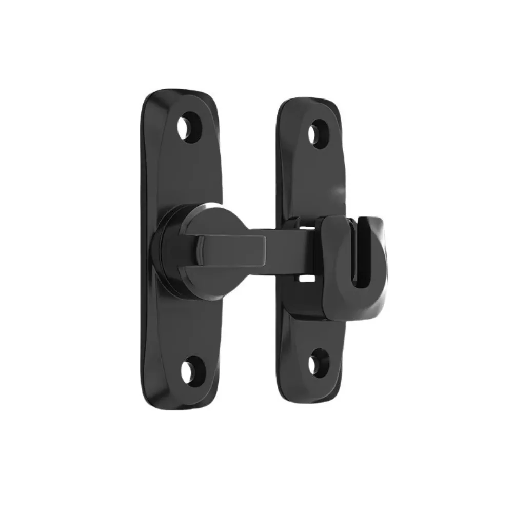 Translating Door Lock, Punching, Thickening, Exposed Bolt, Door Bolt, Aluminum Alloy Sliding Door Lock Buckle
