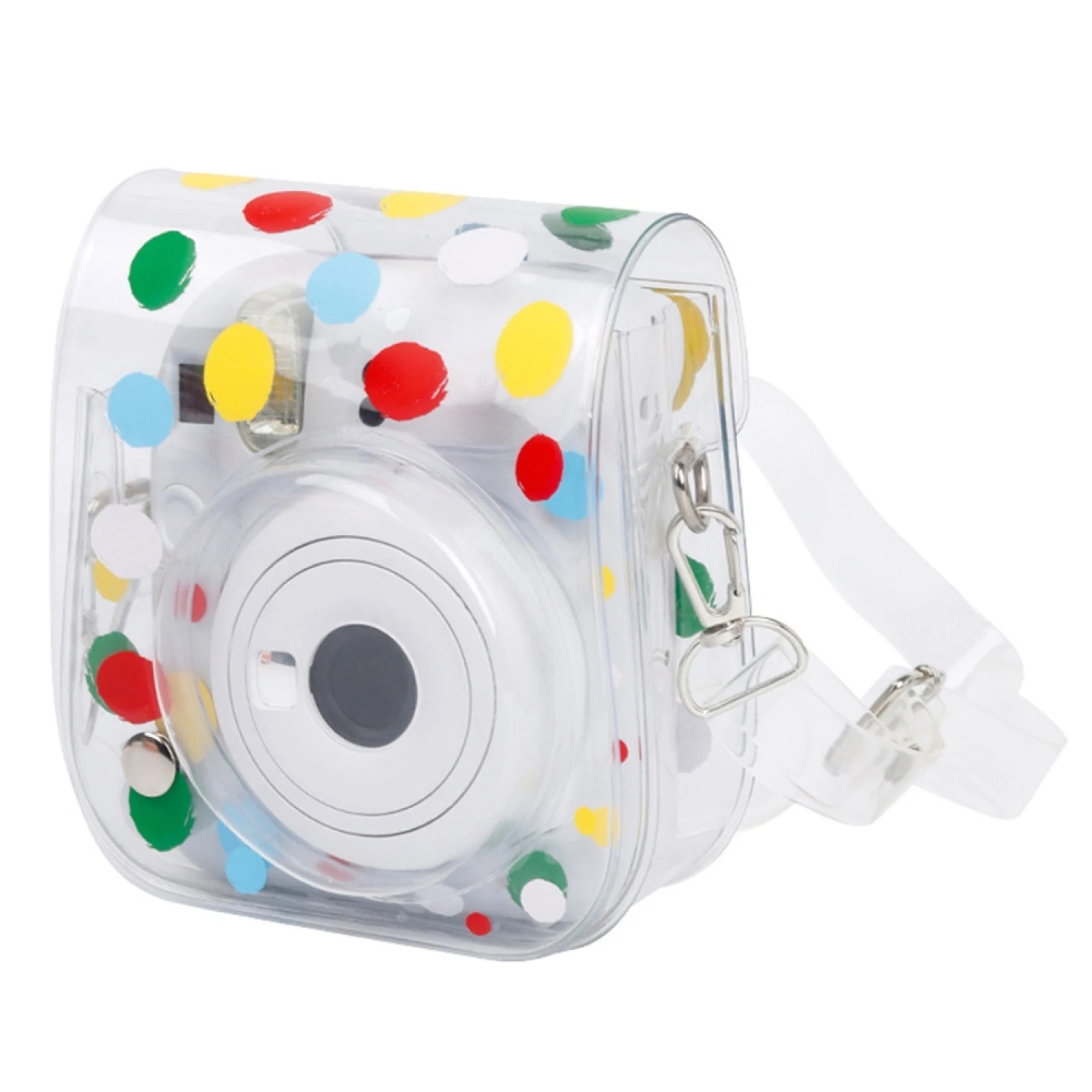 For Fujifilm Instax Mini 12 / 11 Transparent Digital Camera Case PVC Cover Bag