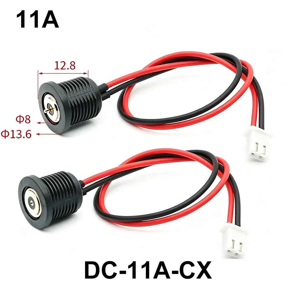 JCD 1.2m 8mm 10mm  Waterproof Magnetic Connector Power Charging Cable USB Magnetic Suction Contact Male and Female Plug Terminal